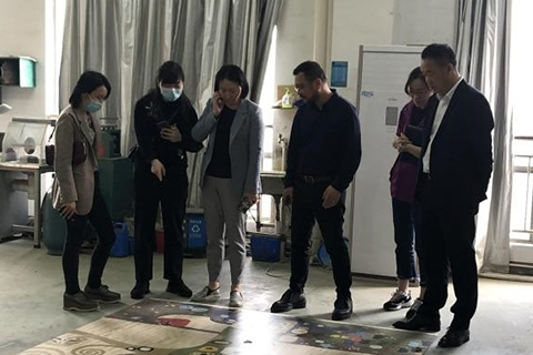 綠地集團(tuán)就集采事宜來水墨江南考察